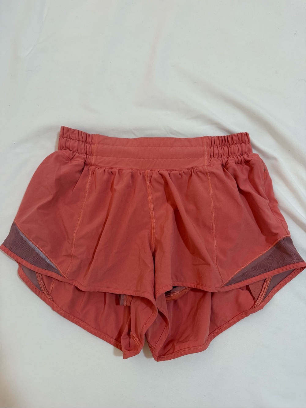 lululemon athletica Coral Athletic Running Shorts